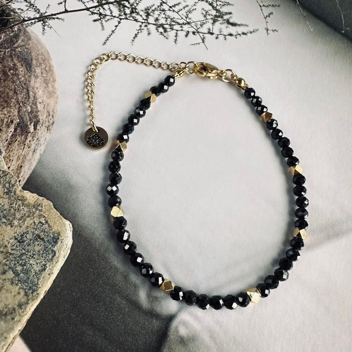 Armbånd Liv Black onyx - VIAMAJA.DK
