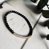 Armband Maja ONYX mit vergoldetem Sterling-Silber