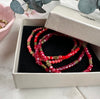 Armband Merle – Red mix 1 Stk.