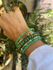 Armband MICHELLE Emerald – Set mit 5 Armbändern