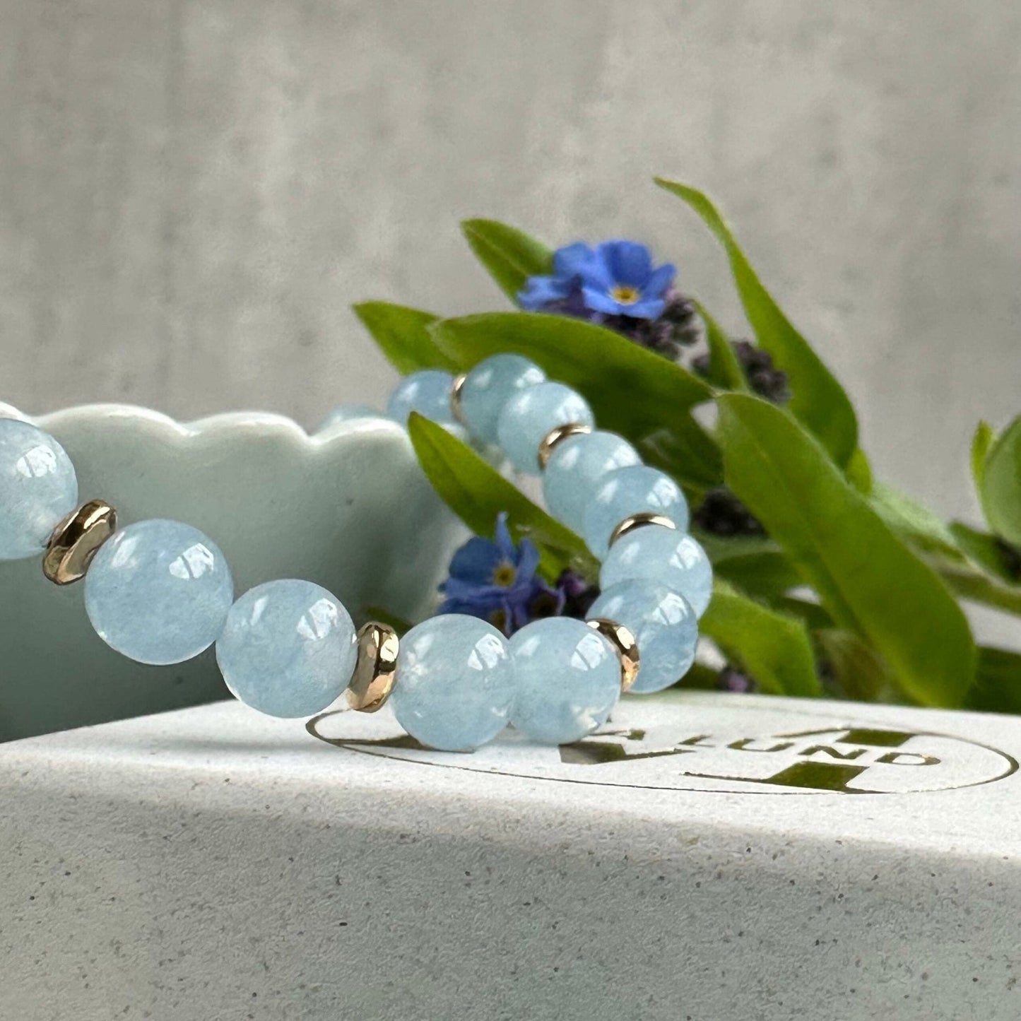Armbånd Mollie Soft blue - VIAMAJA.DK