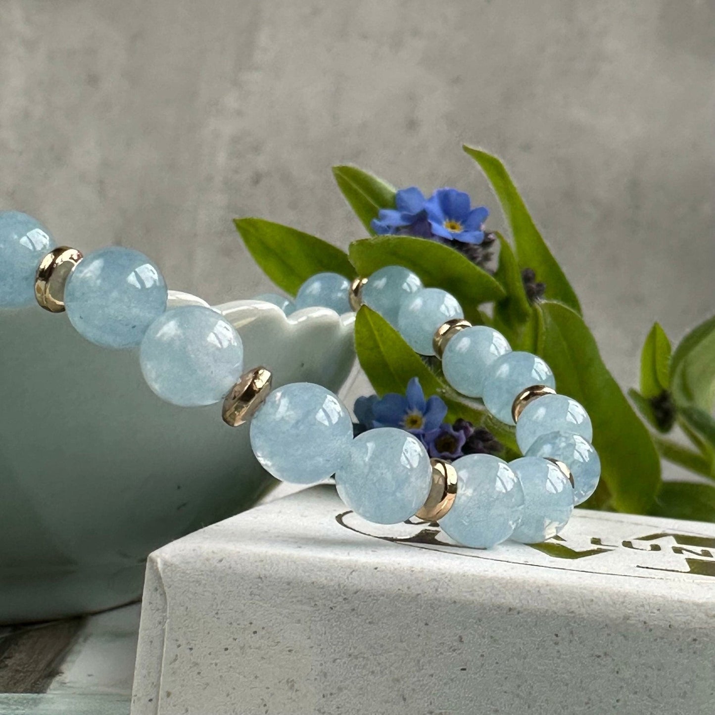 Armbånd Mollie Soft blue - VIAMAJA.DK