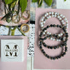 Armband Mollie – Weiß / Grau