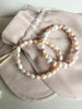 Armband Nadia mit 5mm Süßwasserperlen – Beige Mix
