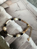 Armband Natur Perlenmix Schwarz