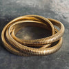 Armbänder - Set aus 3 Stk. - 14 Karat vergoldet
