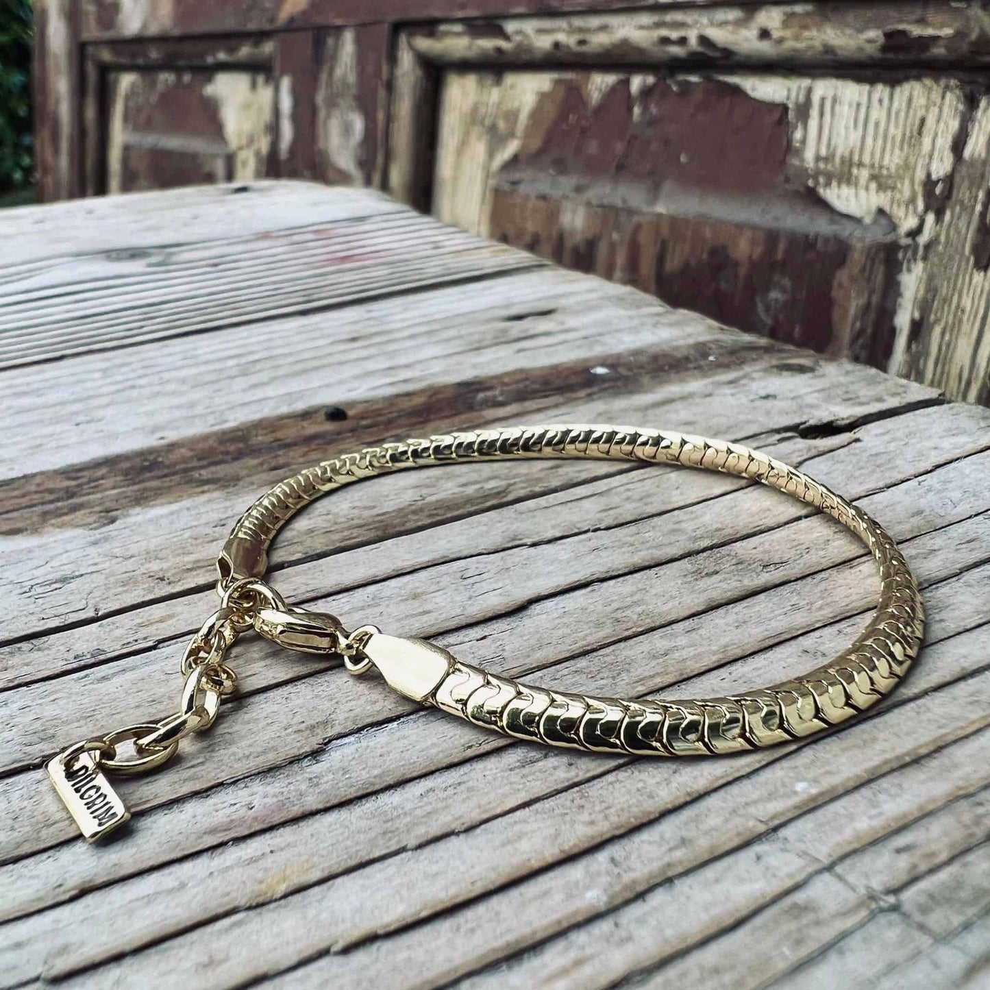 Armbånd // Tilla 14 karat Guldbelagt - VIAMAJA.DK