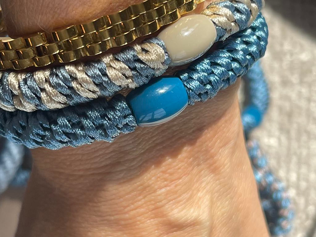 Haargummis Supreme Sky blue - 4 Stk.