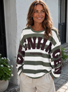 Bluse Nerina - Military/Moro
