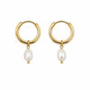 Ohrringe Gina 18K vergoldet Sterling Silber