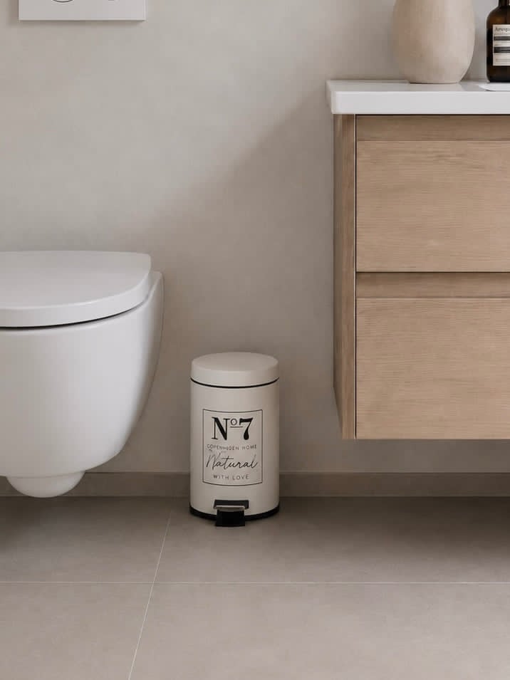 Toiletten-Eimer No.7 – Weiß