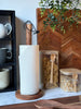 Küchenrollenhalter aus Akazienholz