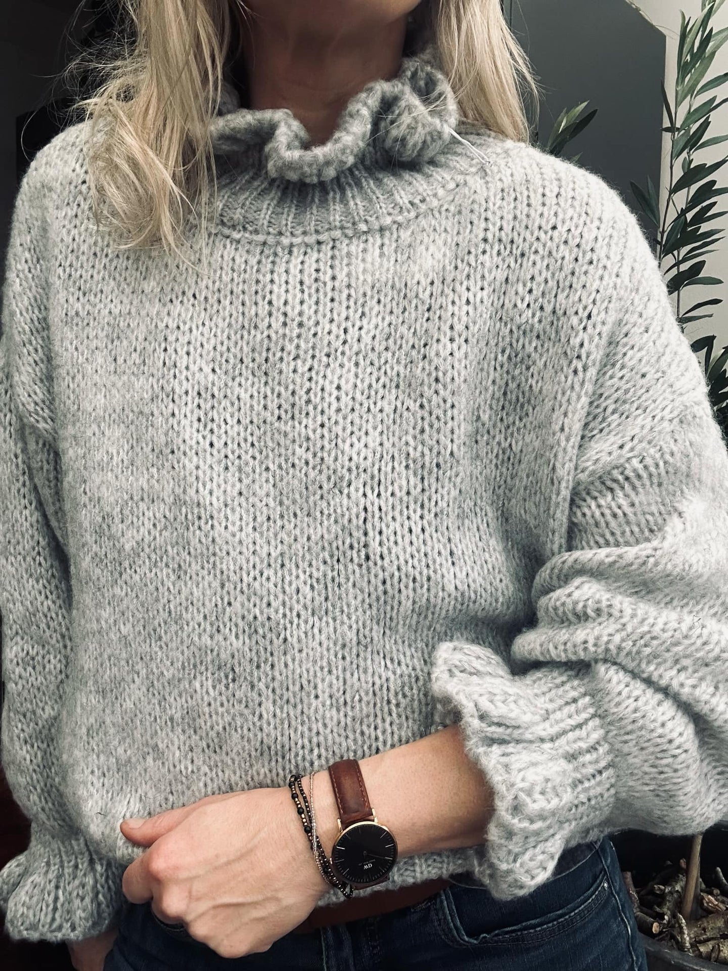 Strick Nina - Grau