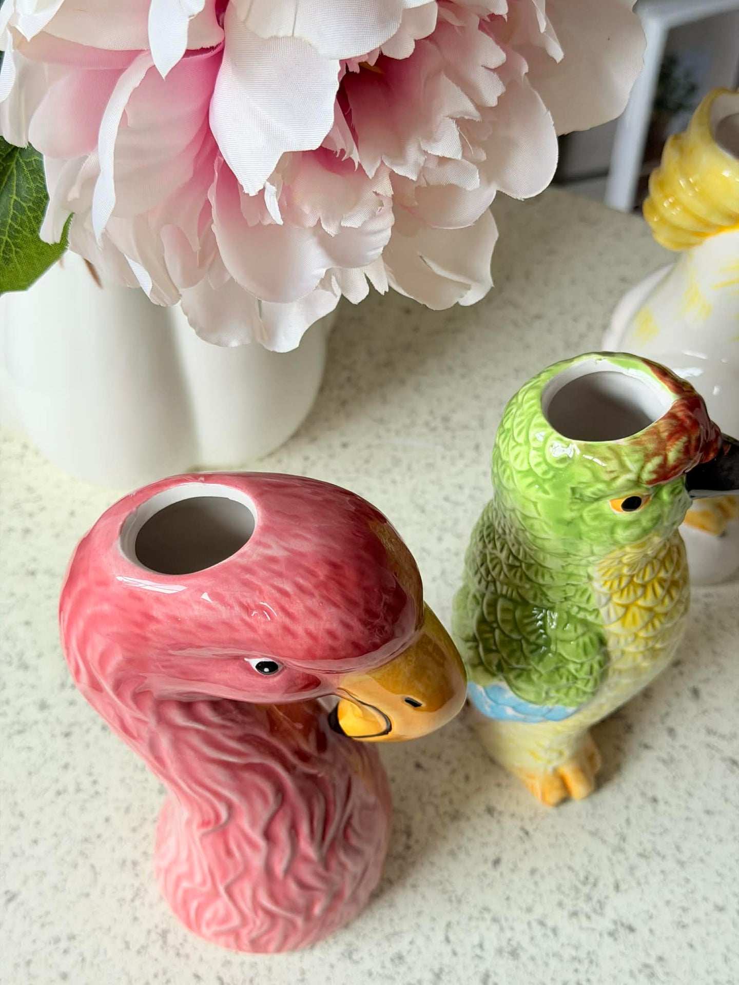 Vase Flamingo