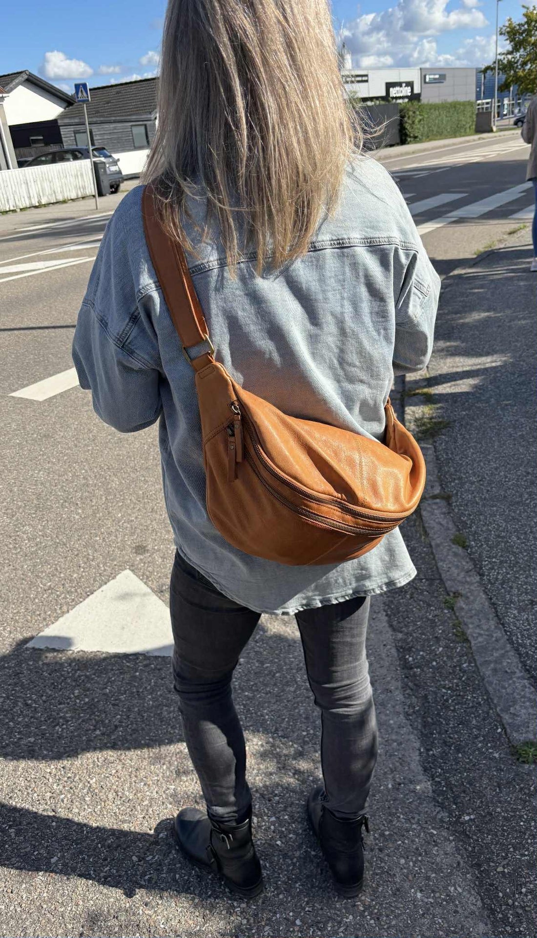 Gürteltasche Jina Big Cognac