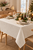 Weihnachtstischdecke Jacquard - 320cm