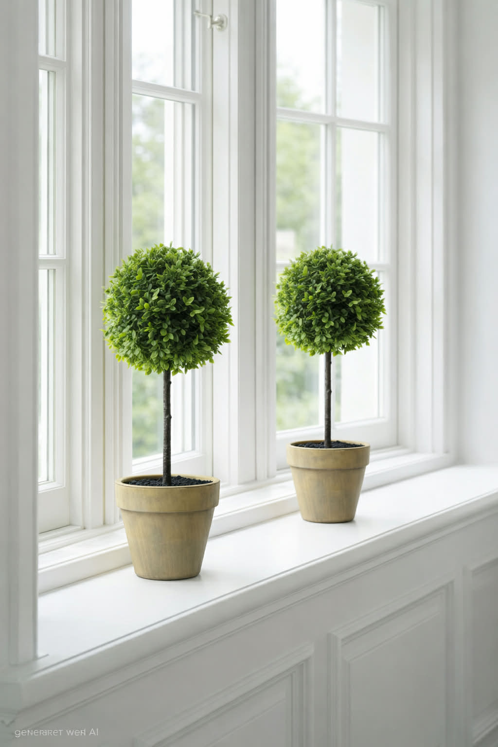 Auf Stamm gezogener Baum