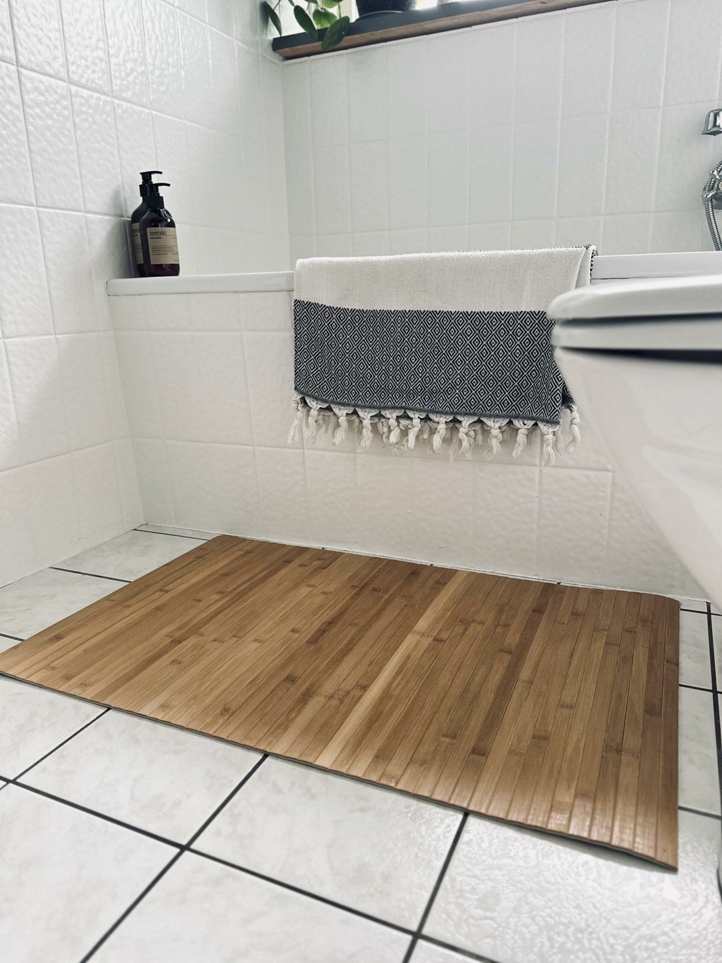 Bademåtte – Bambus - VIAMAJA.DK