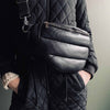 Gürteltasche aus ultraweichem Lammleder - Schwarz