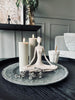 Tablett Beton-Look – Ø 33 cm