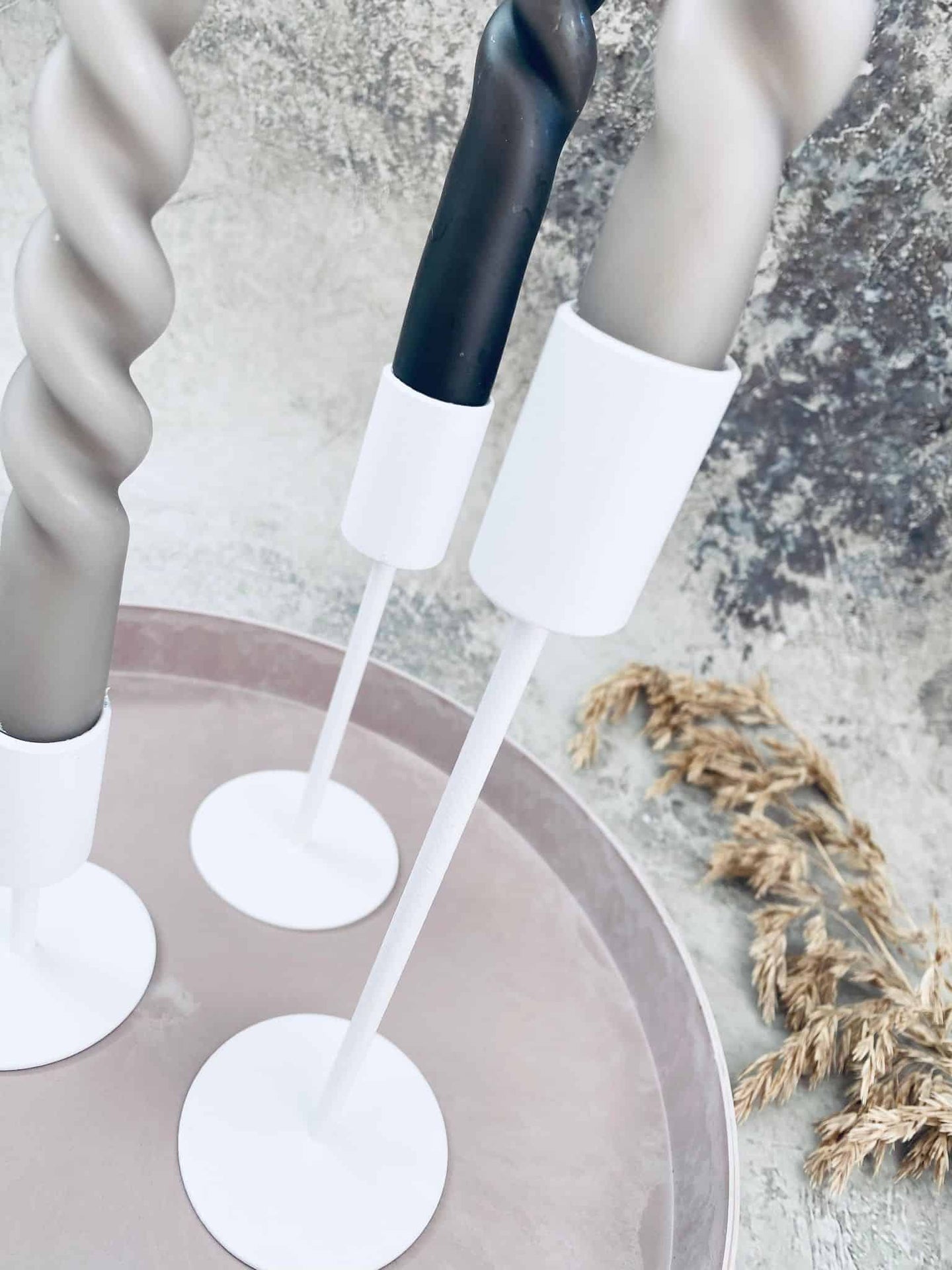 Bakke - Duset Rosa / Beton look - Mellem - VIAMAJA.DK