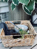 Tablett mit hohem Rand - Natur