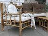 Bambus-Sessel inkl. Canvas-Kissen