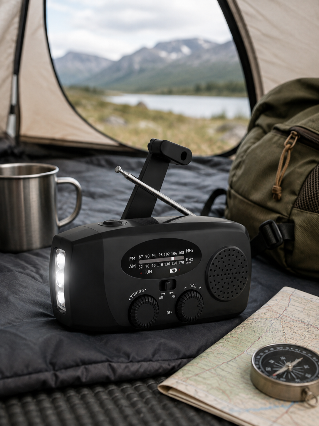 Notfallradio mit Powerbank