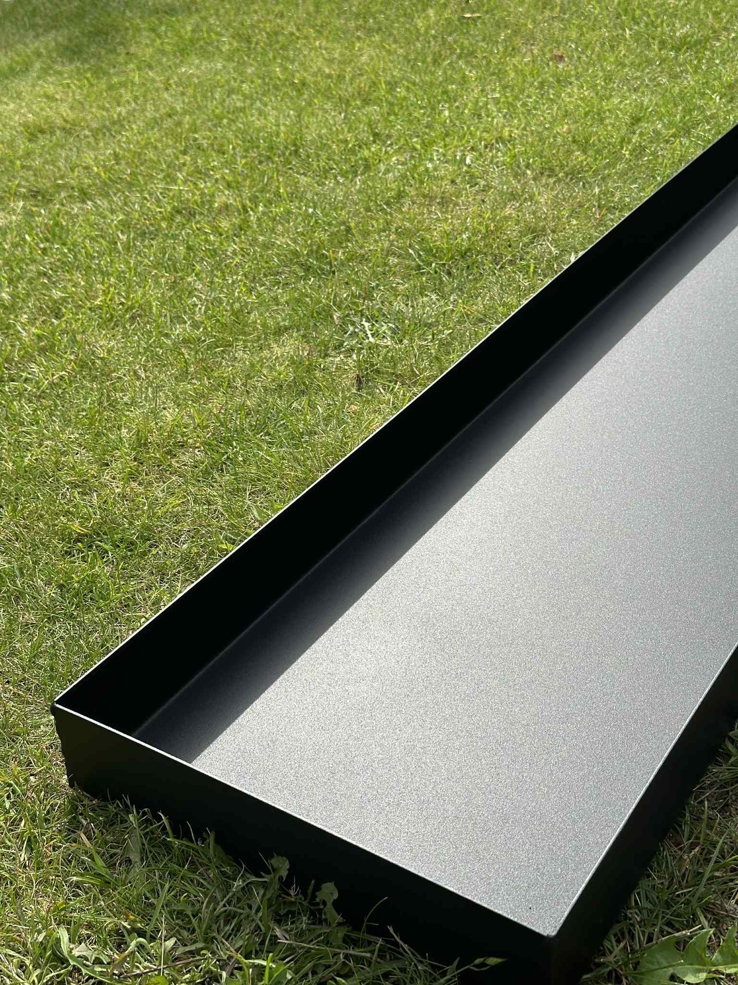 Spiegelbecken Rechteck - Schwarz