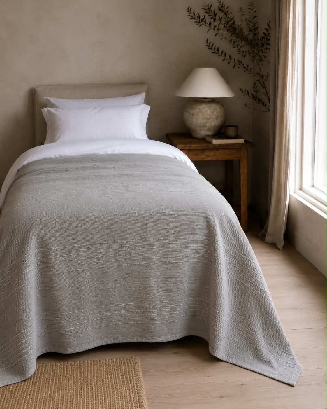 Tagesdecke Taupe 150 x 220