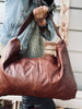 BIG CHUNKY Schultertasche - Brandy