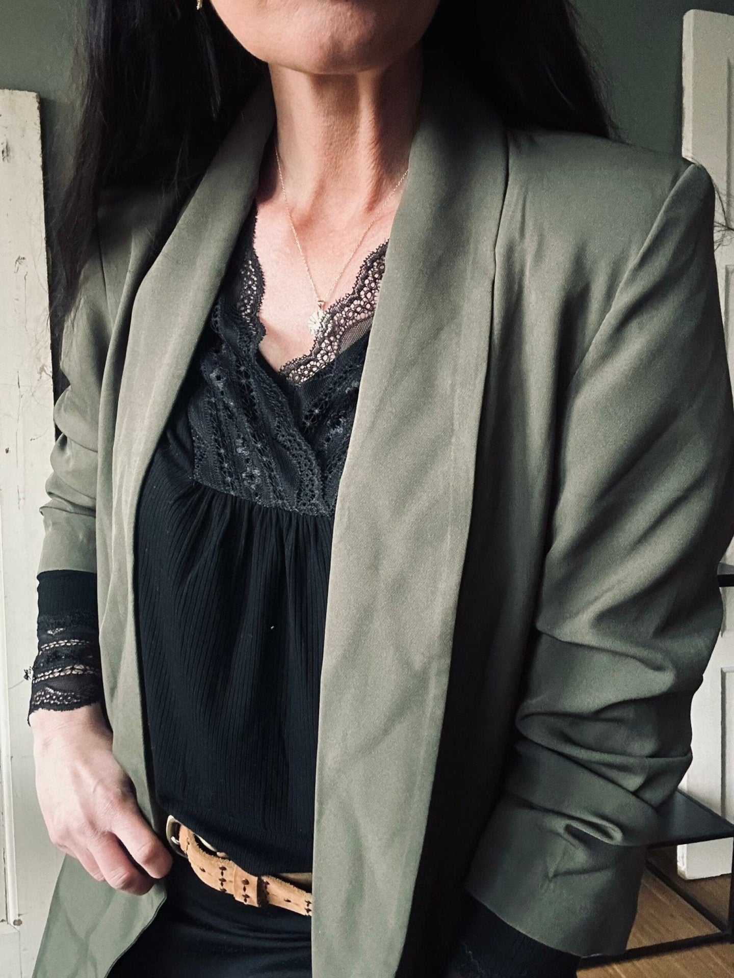 Blazer Kaki - VIAMAJA.DK