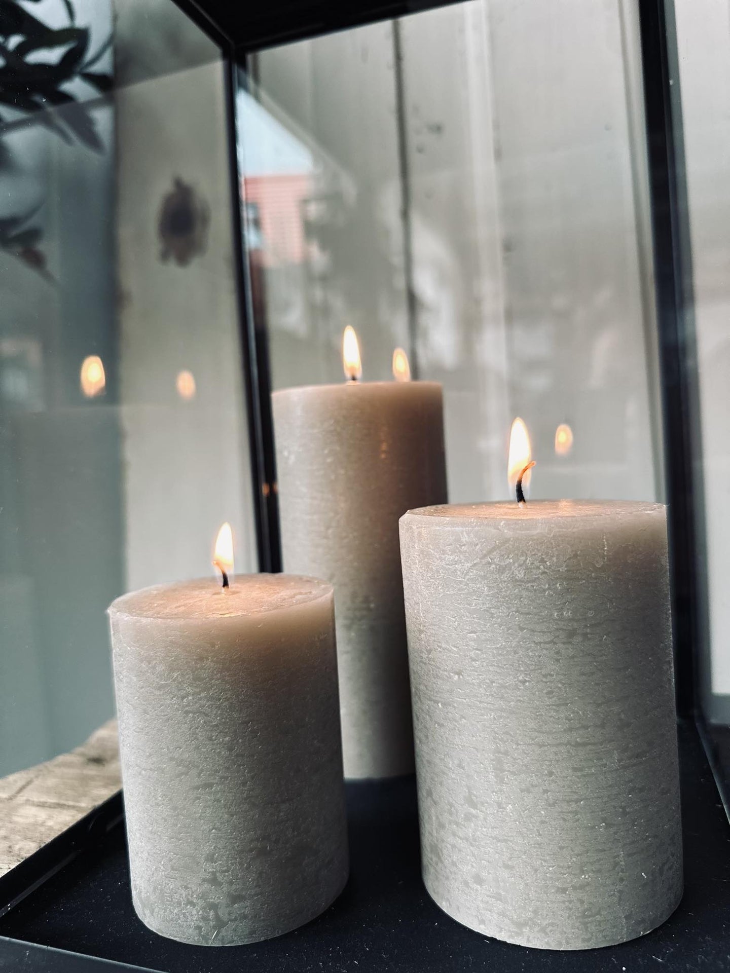 Bloklys – Rustik taupe - VIAMAJA.DK