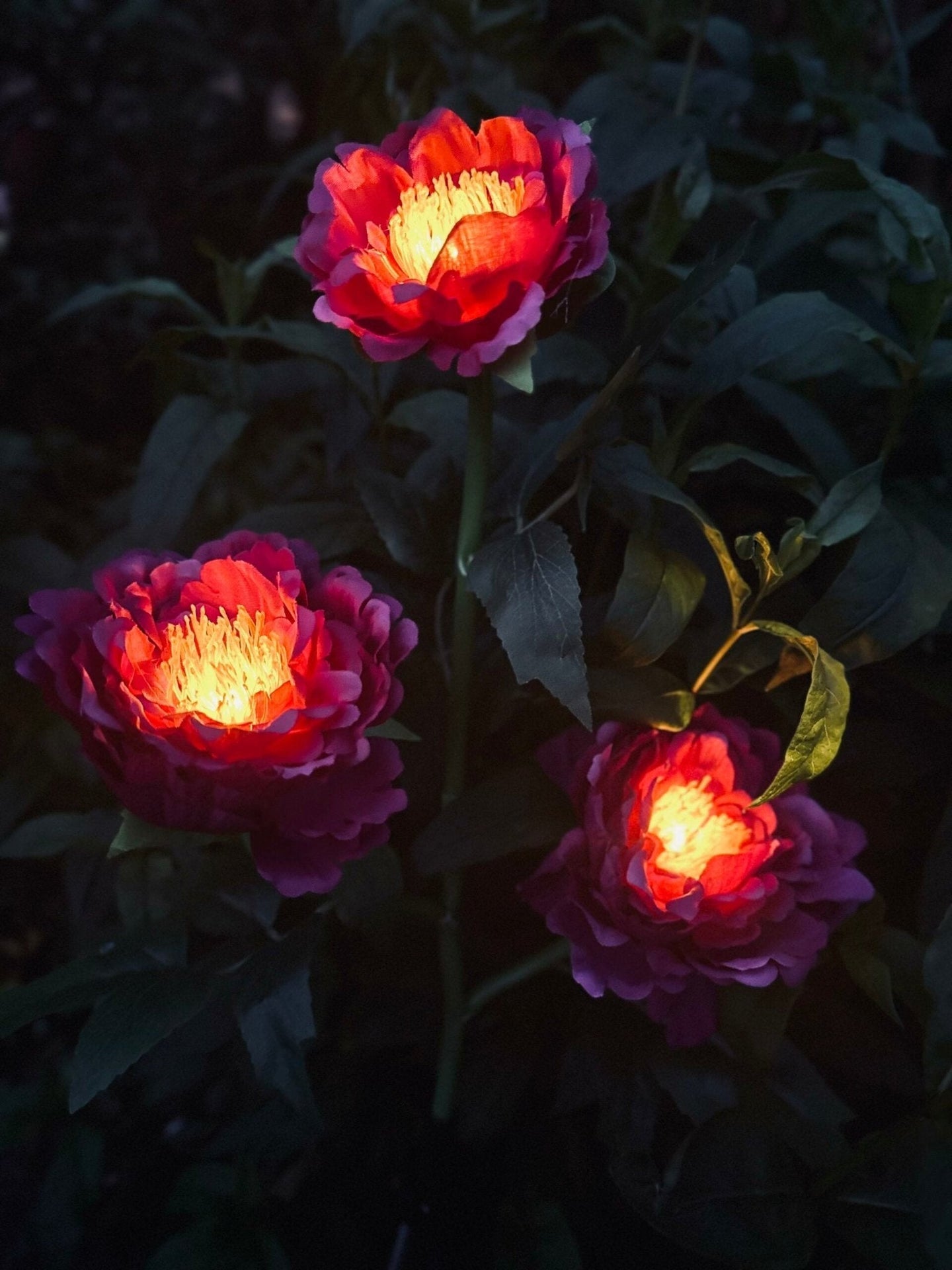 Blomst med solceller – Pink - VIAMAJA.DK