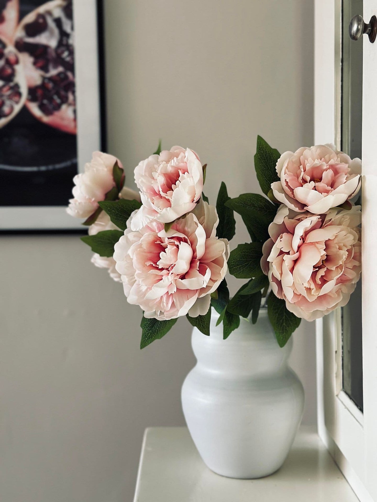 Blomst Pæon pink - VIAMAJA.DK