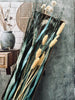 Blumen-Mix-Kiste - Natur / blau