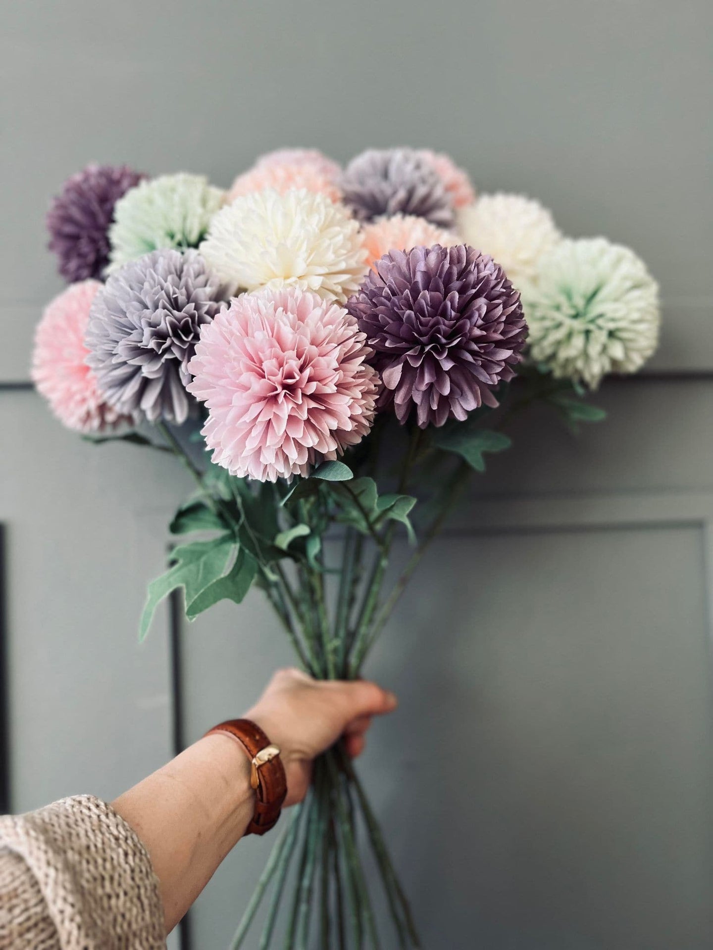 Blomster mix - Pastelfarver - VIAMAJA.DK