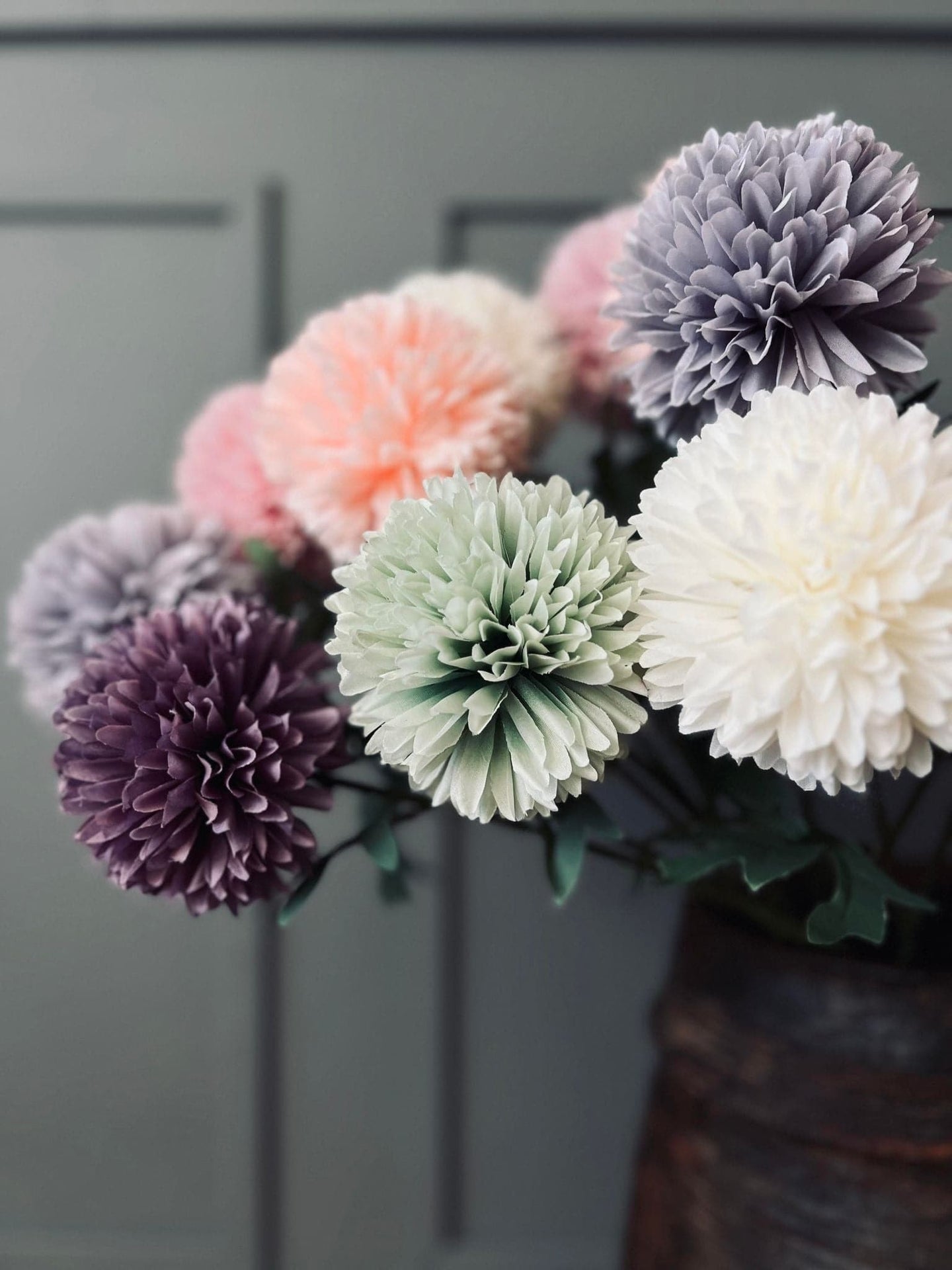 Blomster mix - Pastelfarver - VIAMAJA.DK