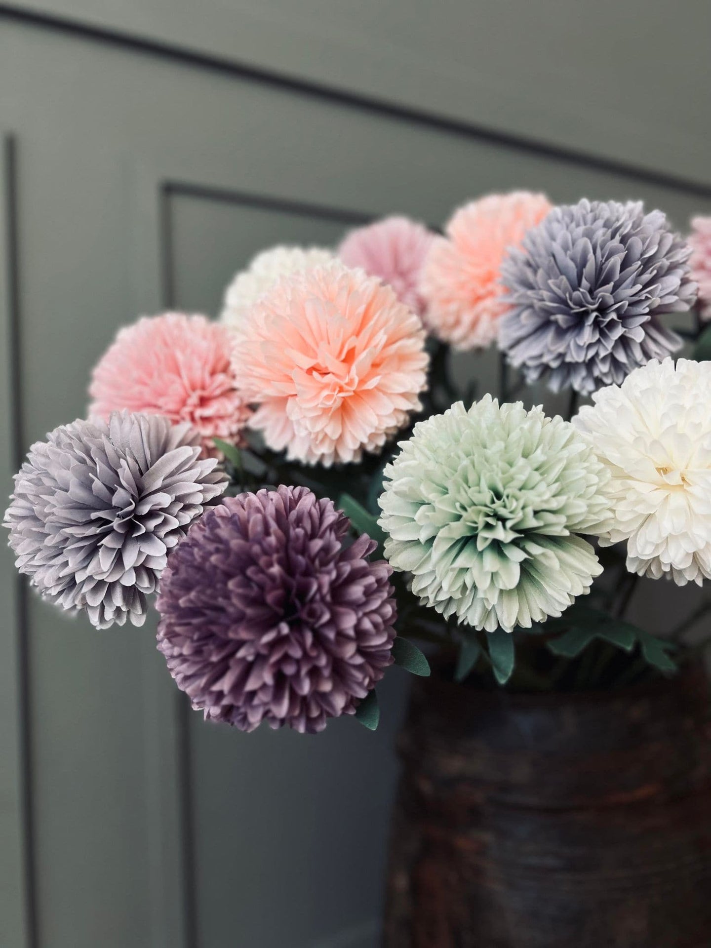 Blomster mix - Pastelfarver - VIAMAJA.DK