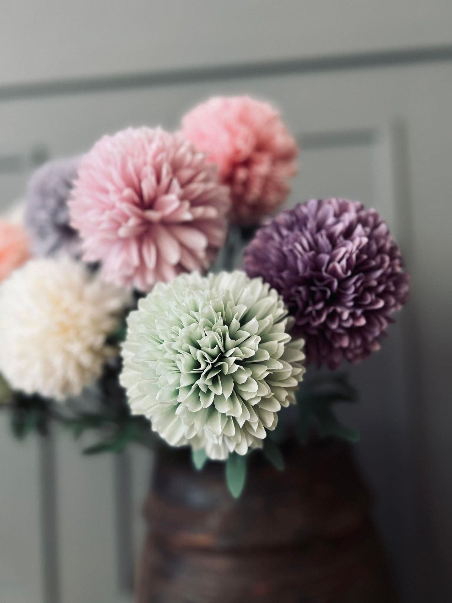 Blomster mix - Pastelfarver - VIAMAJA.DK