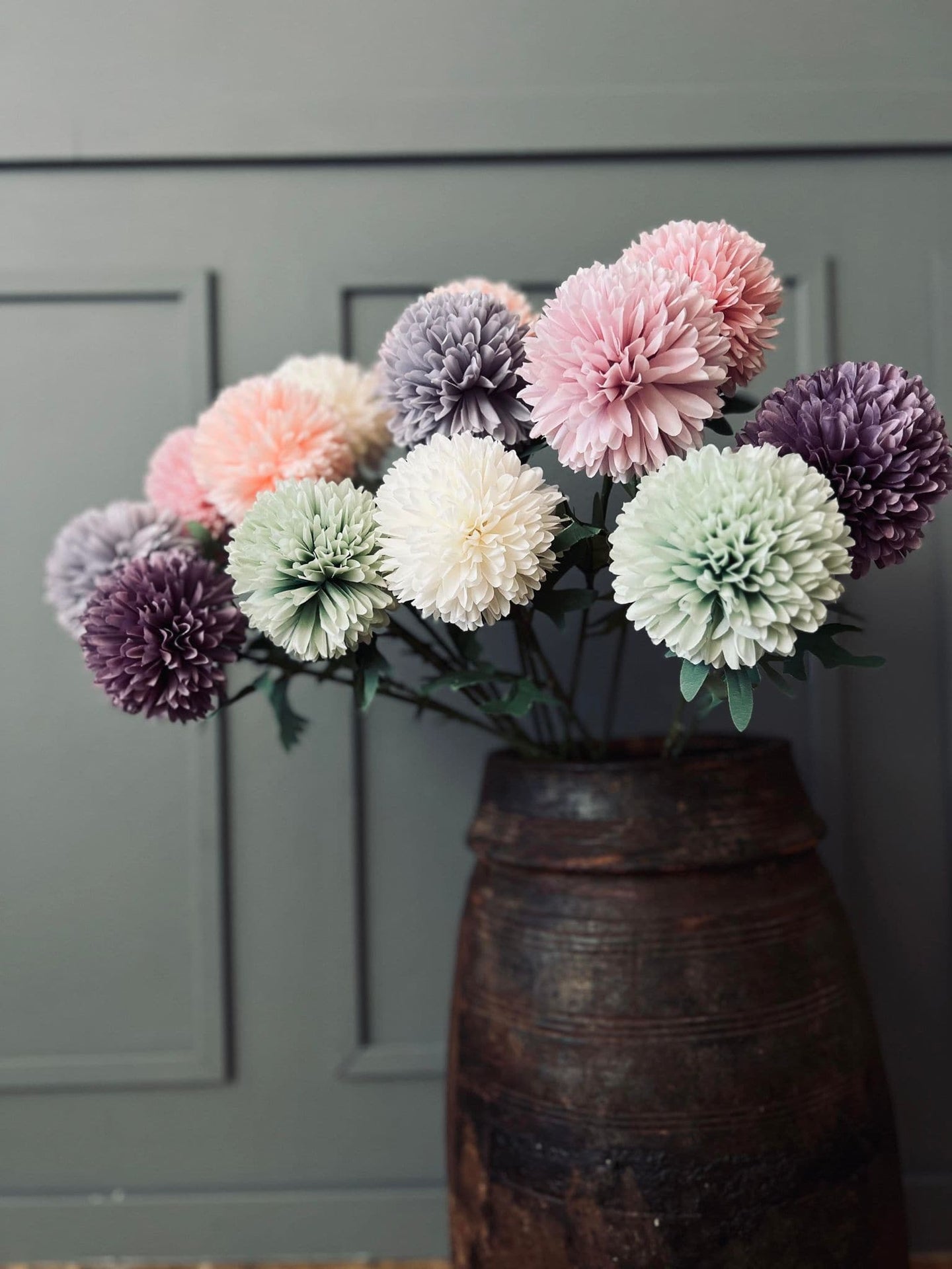 Blomster mix - Pastelfarver - VIAMAJA.DK