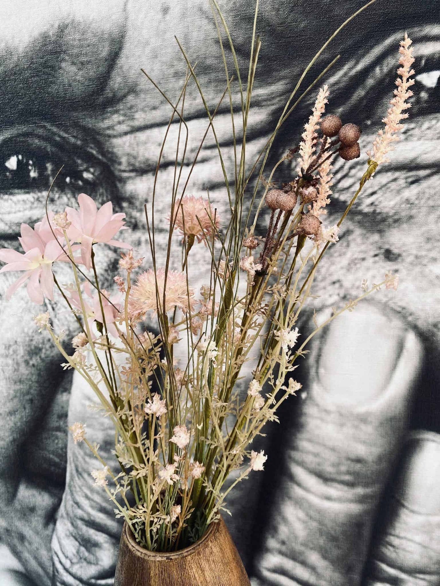 Blomsterbuket // Yasmin – Støvet Lilla - VIAMAJA.DK