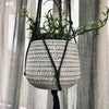 Blumenampel – Dünn / Schwarz