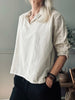 Bluse – Beige Cold Wash