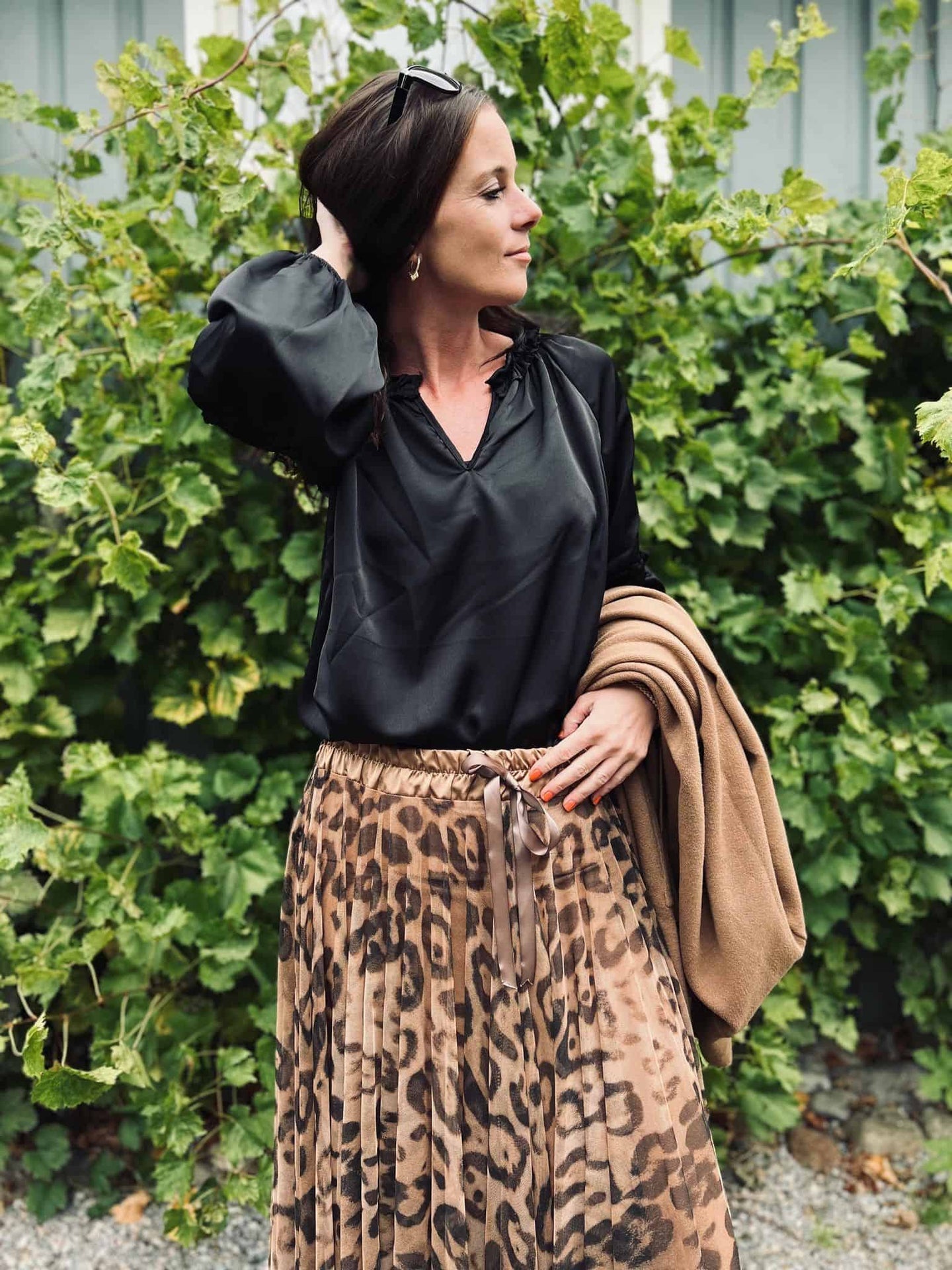 Bluse - Black Onesize - VIAMAJA.DK