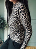 Bluse Leopard - Ultra weich
