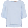 Bluse mit Knöpfen – Soft Blue Leinenmix