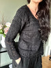 Bluse Viga Schwarz