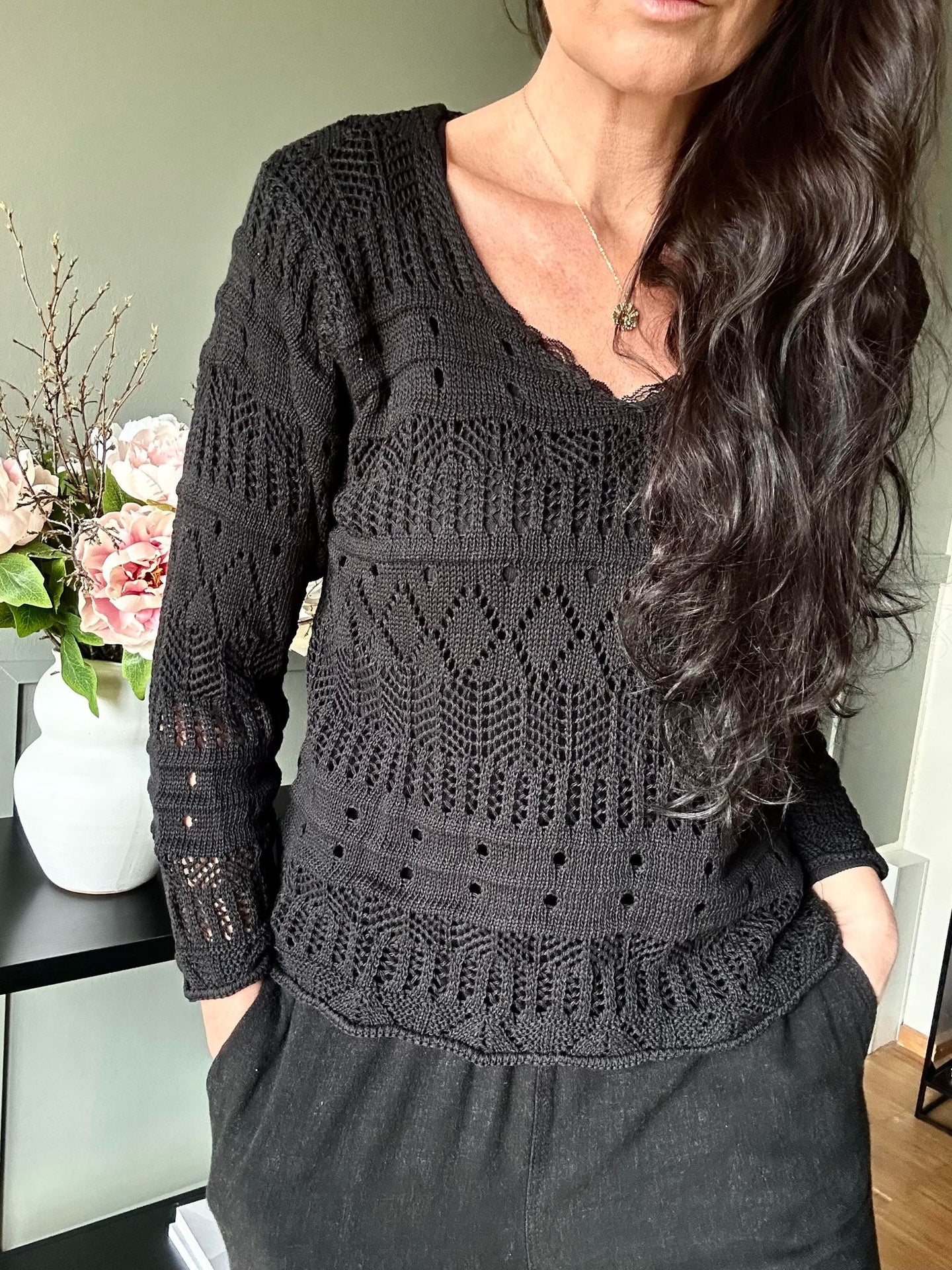 Bluse Viga Black - VIAMAJA.DK