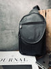 Bodybag Black leather